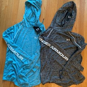 NWT under armour pullover hoodie black